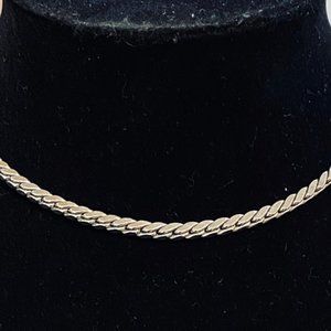 Coro Metal Link Necklace
